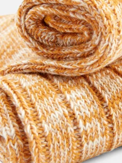 Socken|Primark Gestrickte „The Stronghold“ Crew-Socken Orange