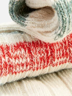 Socken|Primark Gestrickte „The Stronghold“ Crew-Socken Ecrufarben