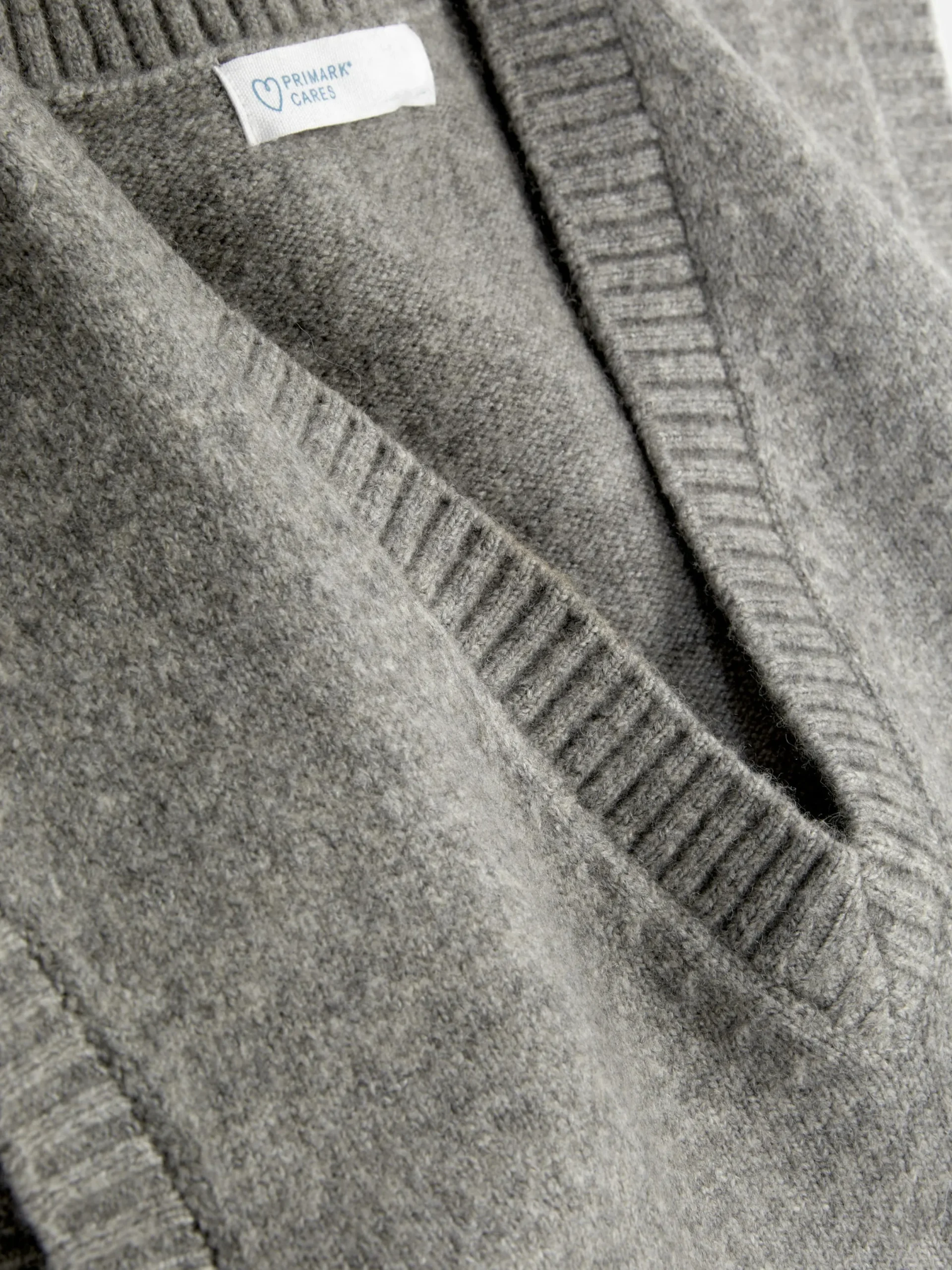 Pullover Und Cardigans|Primark Gestricktes Tanktop Mit V-Ausschnitt Grau