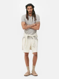 Tops Und T-Shirts|Primark Gestricktes T-Shirt Mit Reverskragen Grau meliert