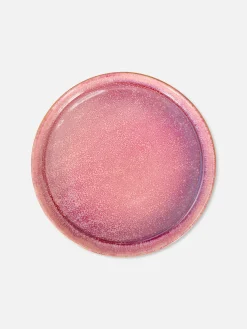 Teller, Schüsseln Und Platten|Geschirr|Primark Glasierter Beilagenteller Aus Steingut Rosa