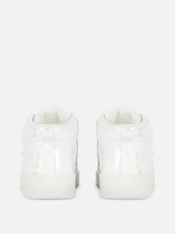 Sneakers|Primark Glitzernde, Leuchtende High-Top-Sneaker Multi