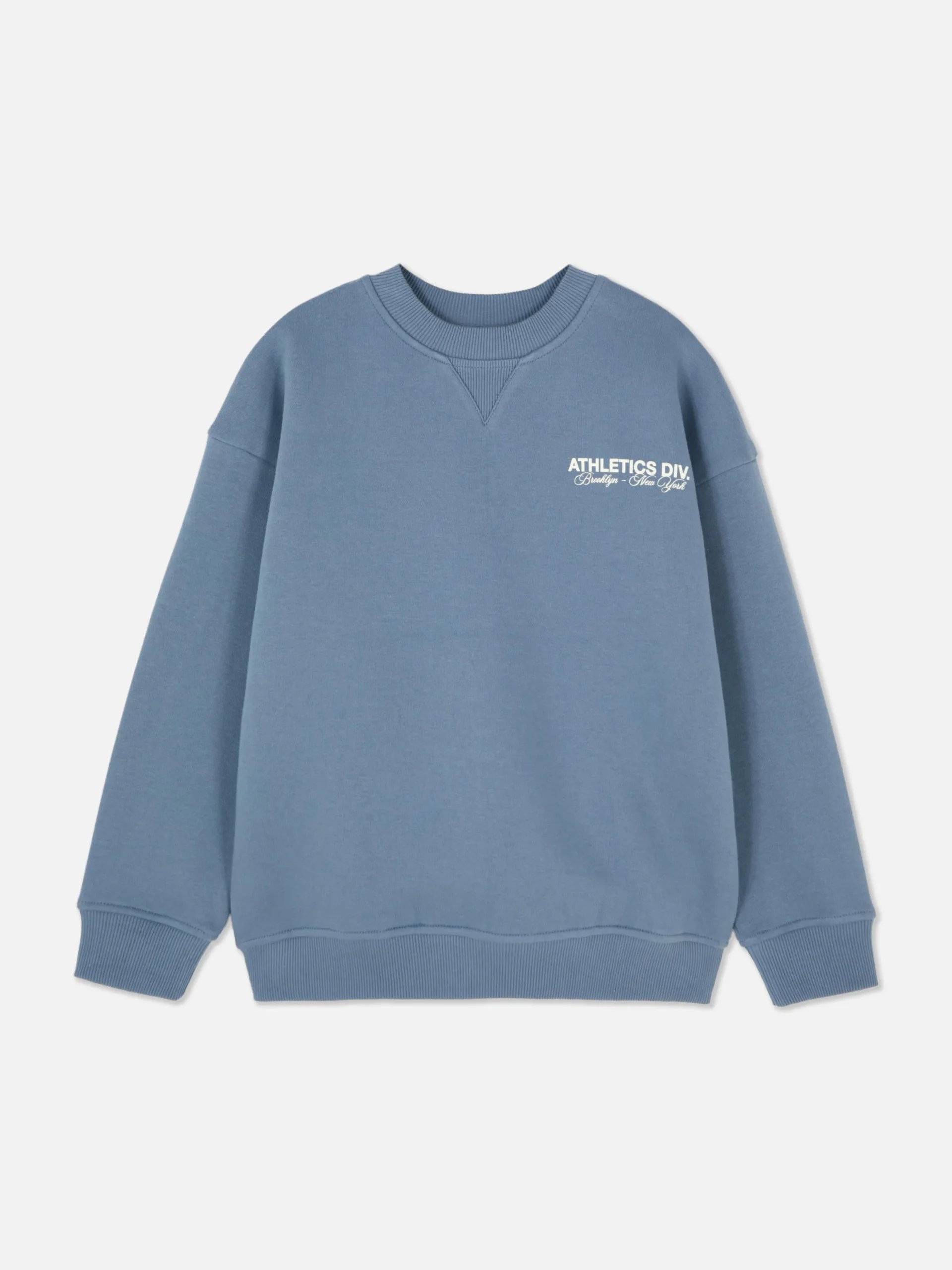 Hoodies Und Sweatshirts|Primark Grafik-Sweatshirt Mit Rundhalsausschnitt Blau