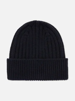 Mützen, Handschuhe Und Schals|Primark Grob Gerippte Beanie Marineblau