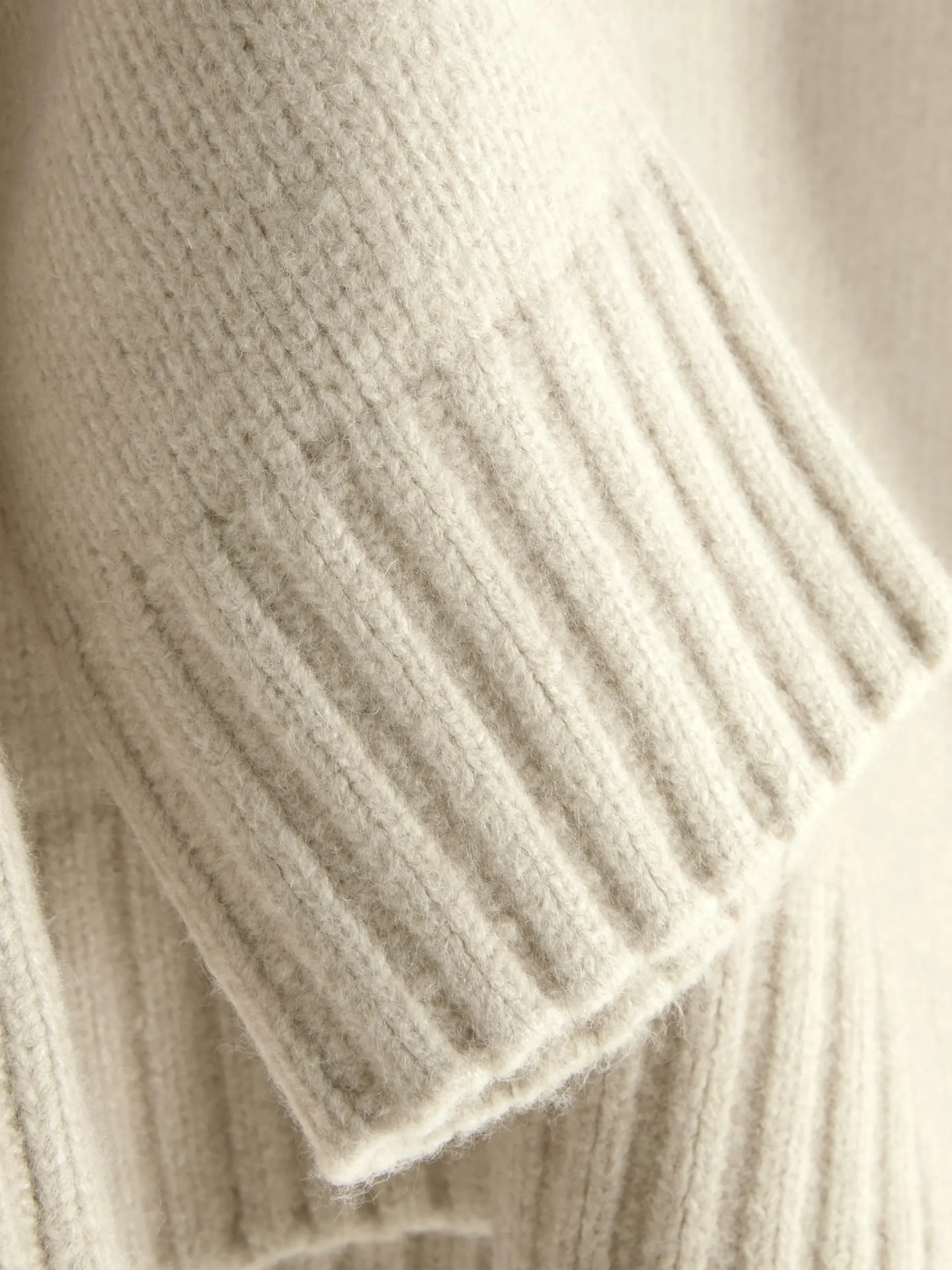 Pullover Und Cardigans|Primark Grober Strickpullover Mit V-Ausschnitt Hellbeige