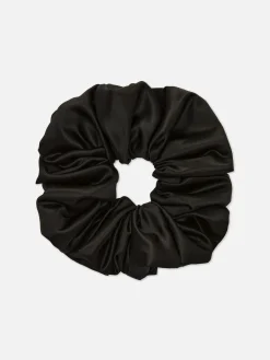 Haarschmuck|Primark Großes Satin-Haargummi Schwarz