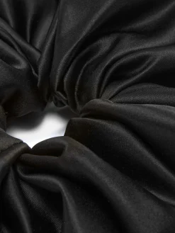 Haarschmuck|Primark Großes Satin-Haargummi Schwarz