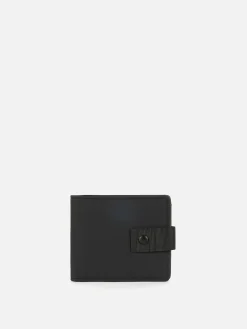 Taschen Und Portemonnaies|Primark Gummierte Faltbrieftasche Schwarz