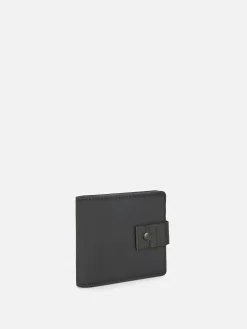 Taschen Und Portemonnaies|Primark Gummierte Faltbrieftasche Schwarz
