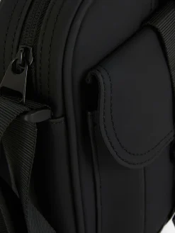 Taschen Und Portemonnaies|Primark Gummierte Umhängetasche Schwarz