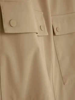 Jacken Und Mäntel|Primark Gummierter Regenmantel Mit Kapuze Kamelbraun