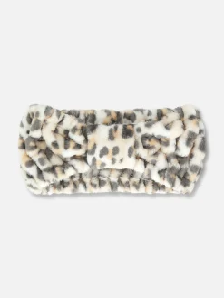 Haarschmuck|Primark Haarband Mit Leopardenmuster Und Zierknoten Braun