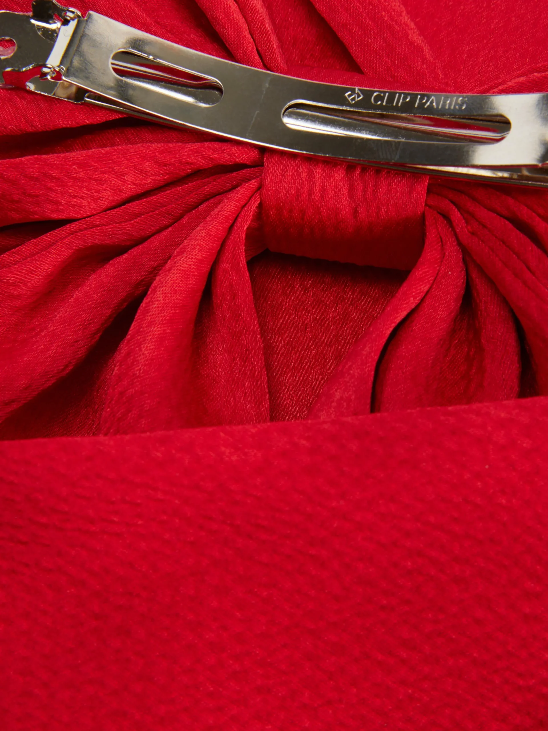 Haarschmuck|Primark Haarklammer Mit Strukturierter Schleife Rot