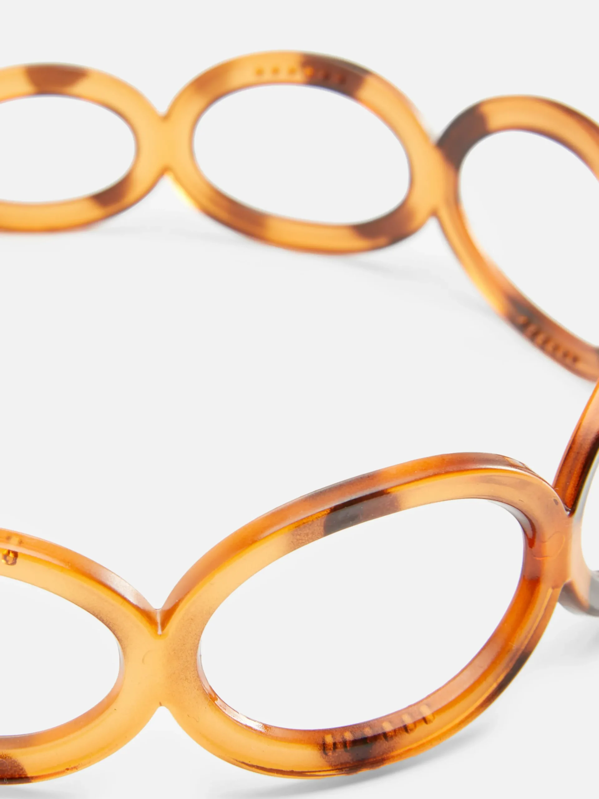 Haarschmuck|Primark Haarreif Aus Harz Mit Ovalem Design Braun