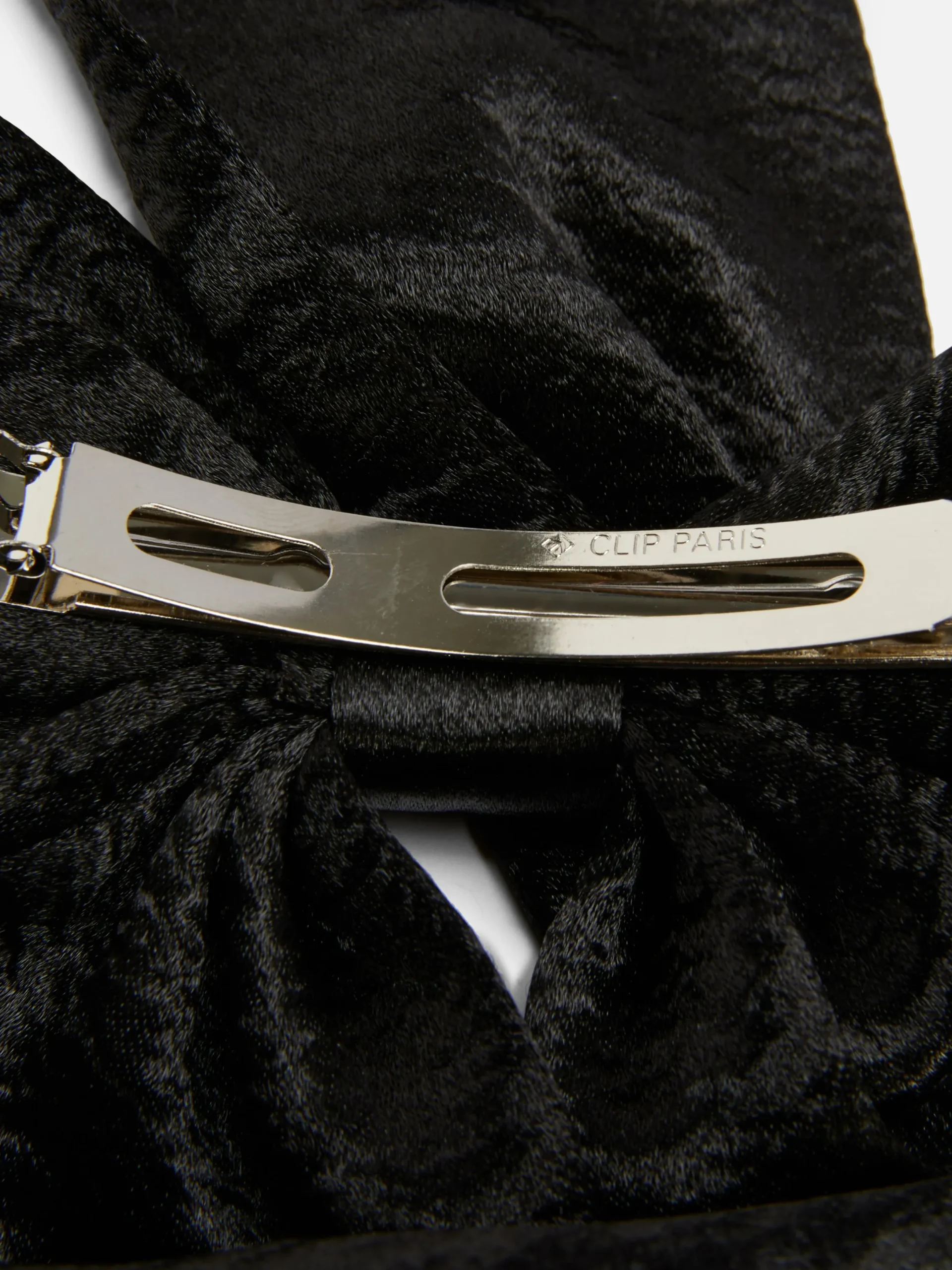 Haarschmuck|Primark Haarschleife Aus Satin Mit Knittereffekt Schwarz