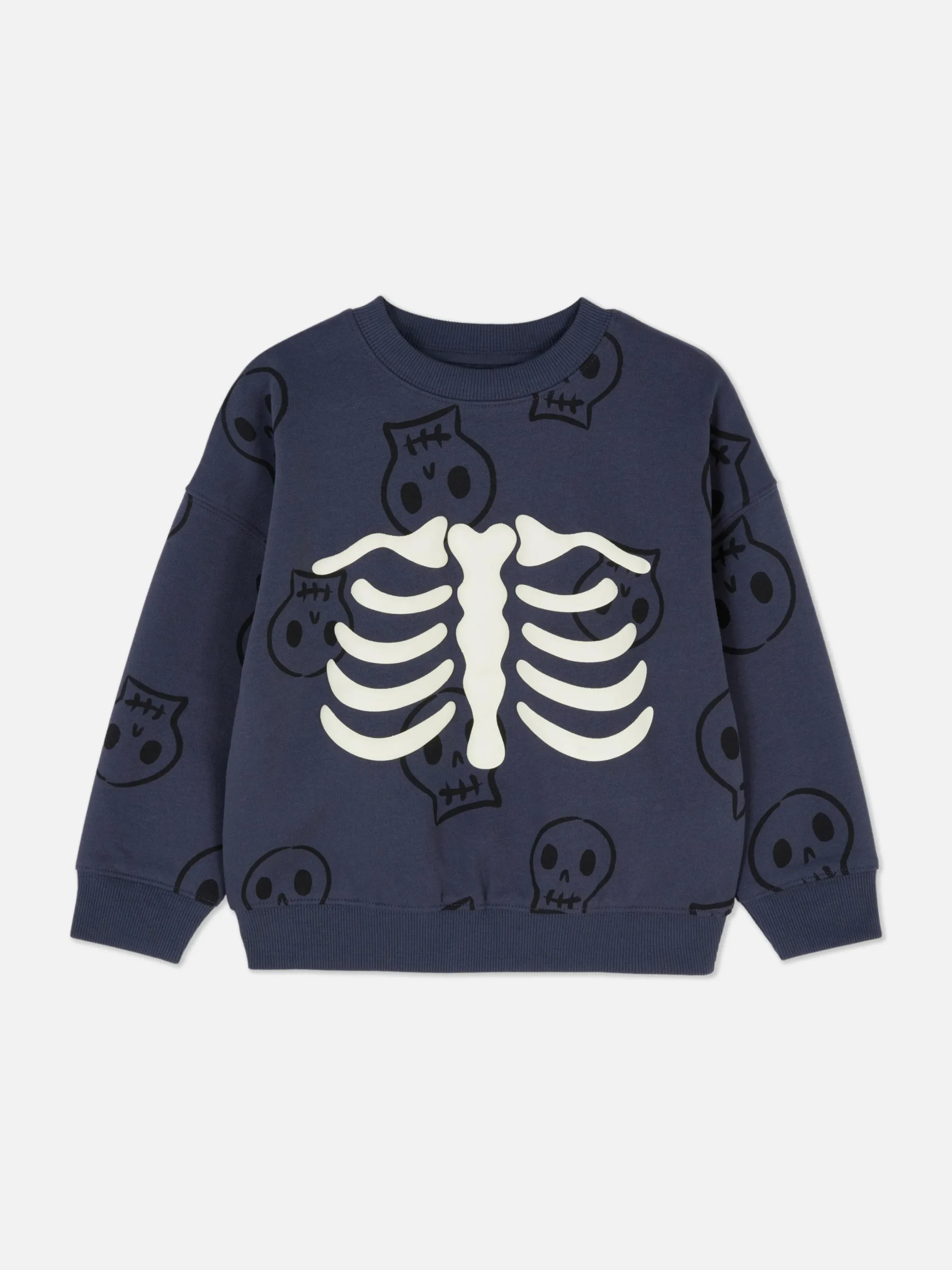 Halloween-Kostüme Für Kinder|Halloween Alle|Primark „Halloween“ Langärmeliges Sweatshirt Grau