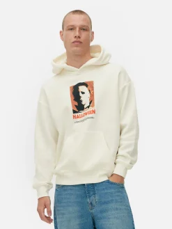 Halloween Alle|Hoodies Und Sweatshirts|Primark „Halloween Michael Myers“ Hoodie Mit Grafik Ecrufarben