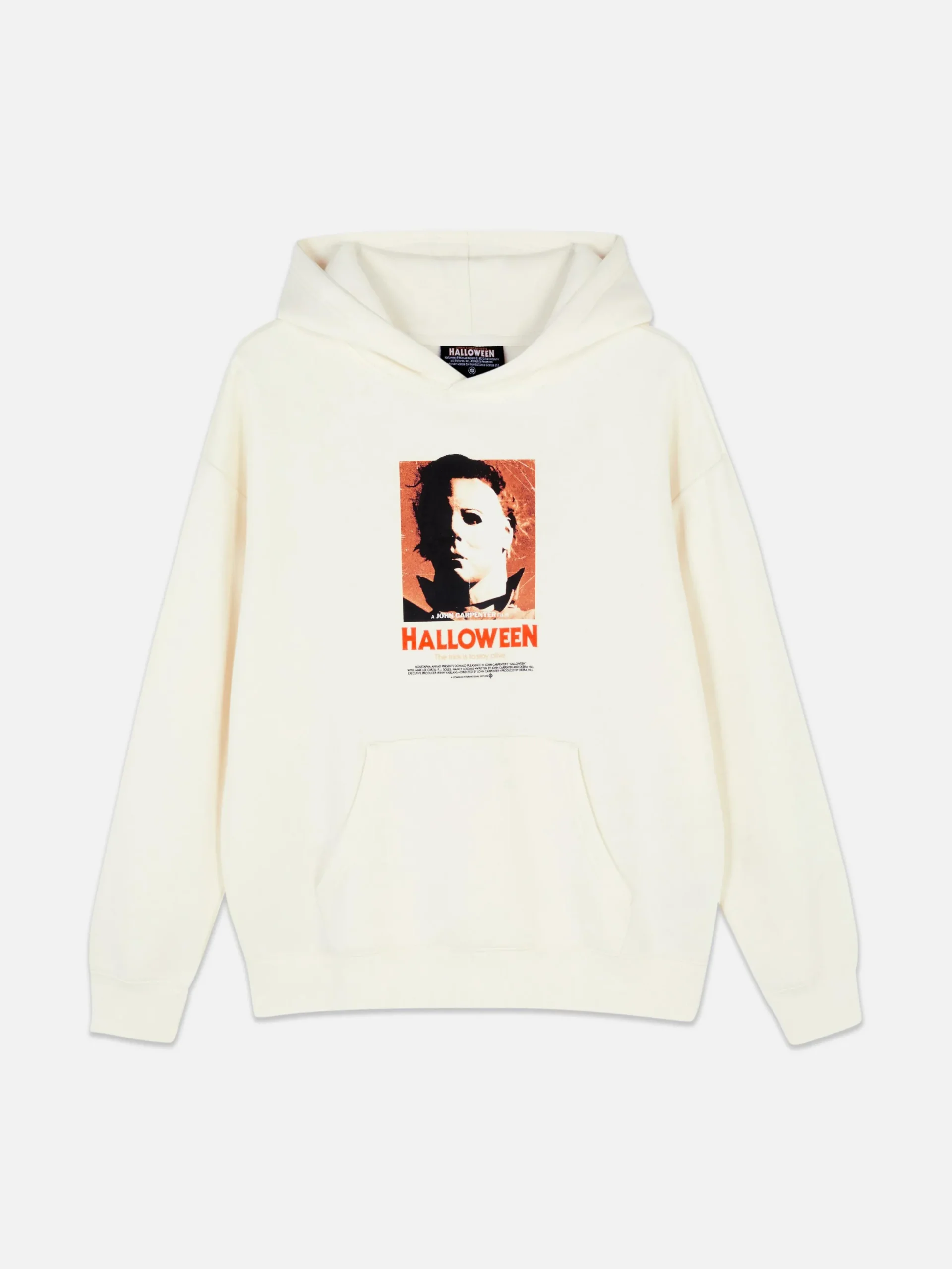 Halloween Alle|Hoodies Und Sweatshirts|Primark „Halloween Michael Myers“ Hoodie Mit Grafik Ecrufarben