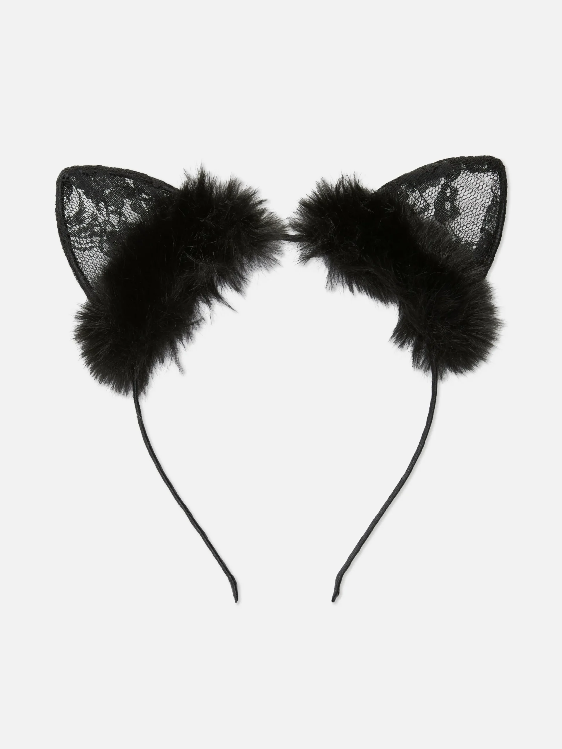 Halloween-Accessoires|Halloween Alle|Primark Halloween-Katzenohren Aus Spitze Schwarz