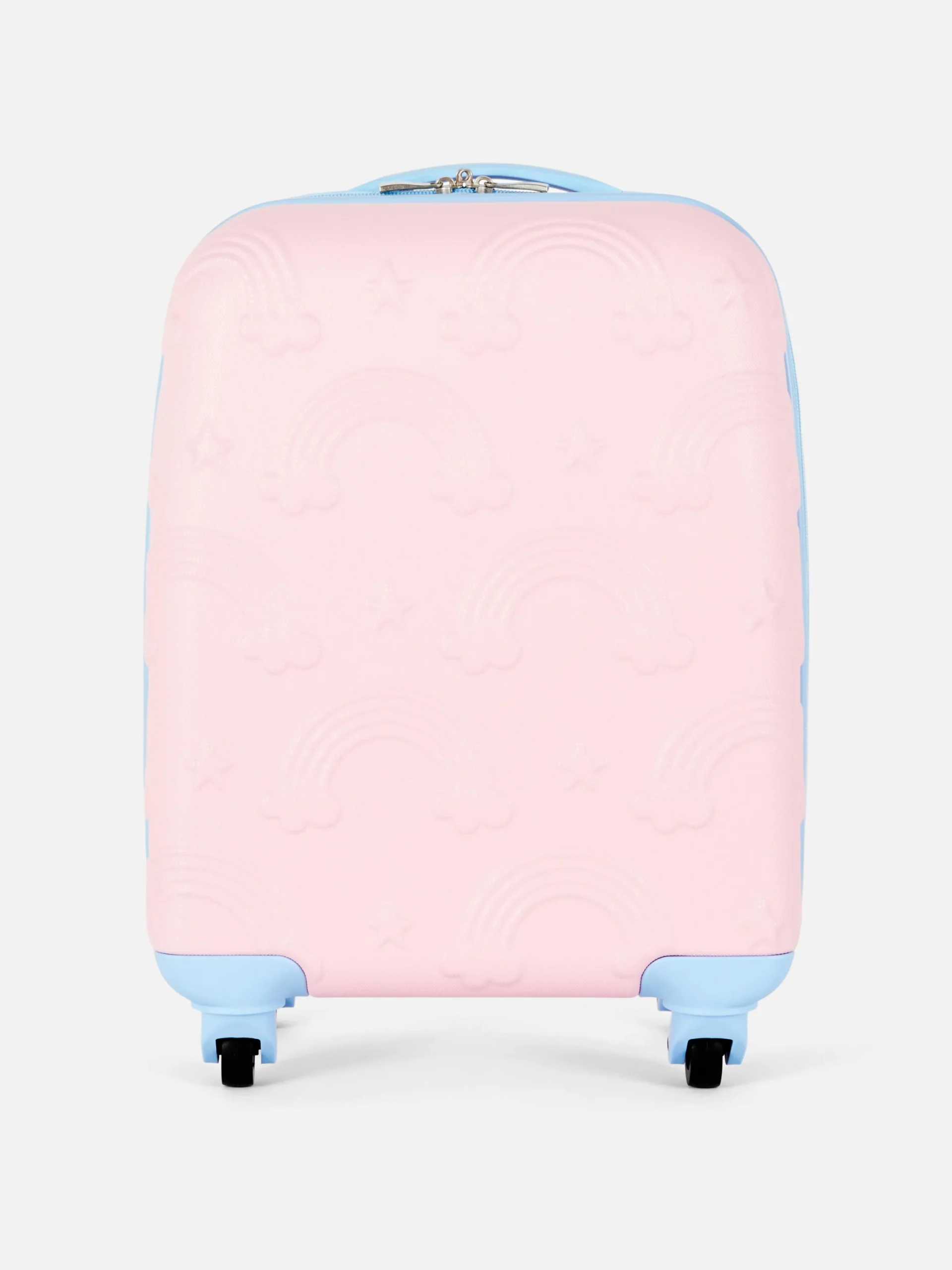 Koffer Und Reisegepäck|Primark Handgepäckkoffer Mit Regenbogenprägung Rosa