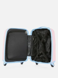 Koffer Und Reisegepäck|Primark Handgepäckkoffer Mit Regenbogenprägung Rosa