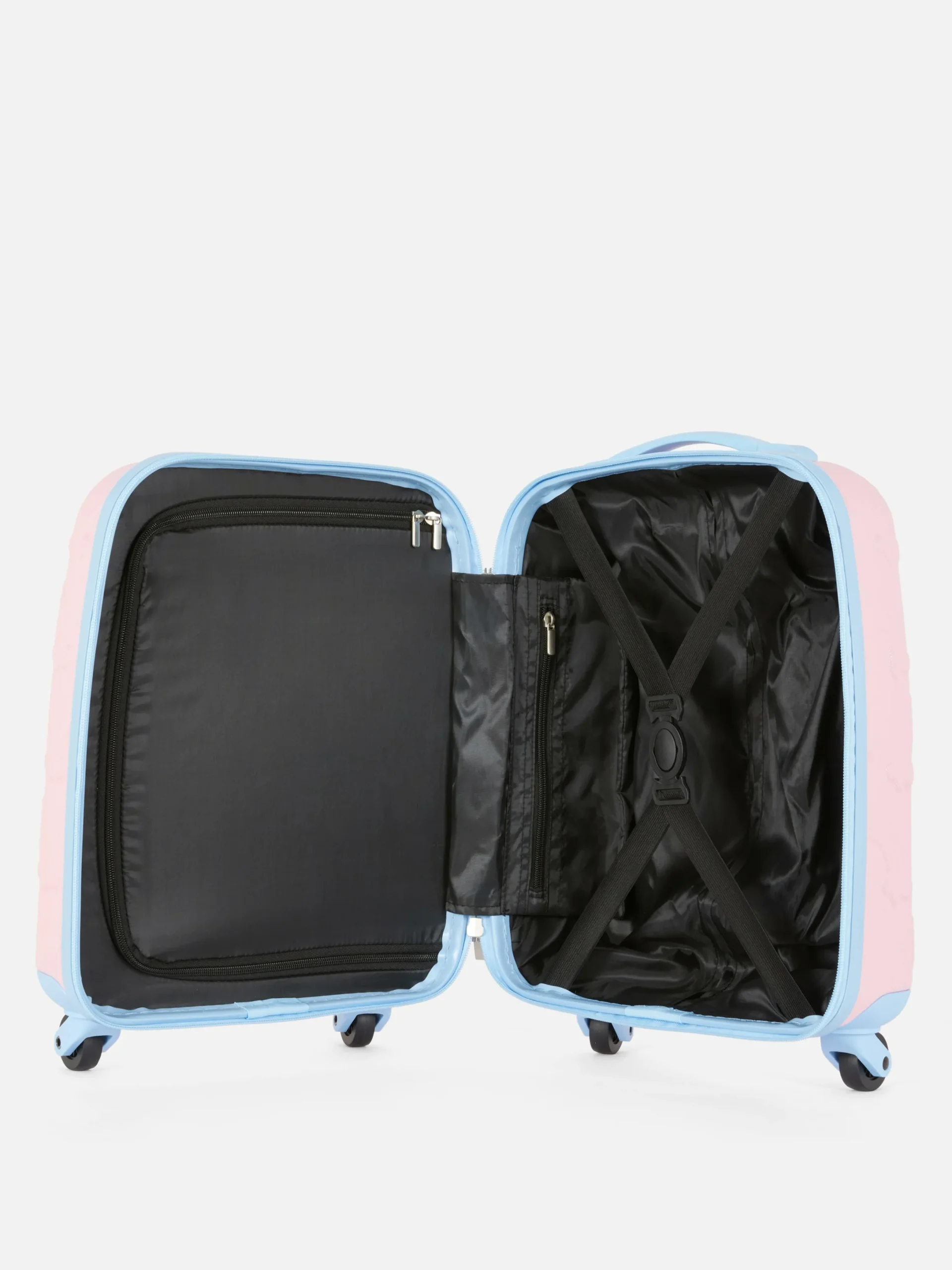 Koffer Und Reisegepäck|Primark Handgepäckkoffer Mit Regenbogenprägung Rosa