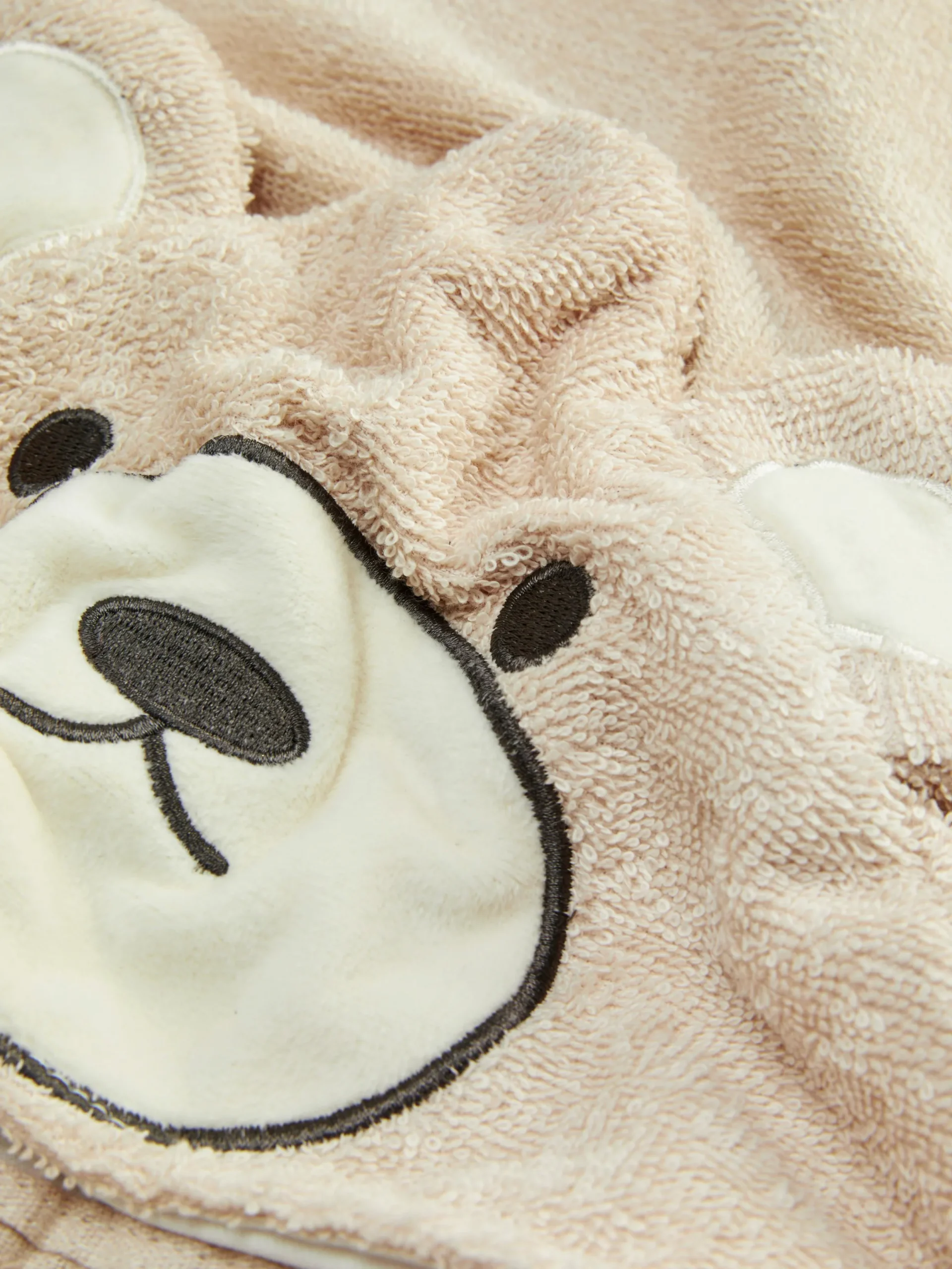 Handtücher|Primark Handtuch Mit Kapuze Und Bärendesign Steinfarben