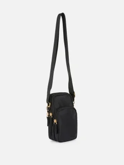 Taschen Und Portemonnaies|Primark Handytasche Mit Zwei Fächern Schwarz