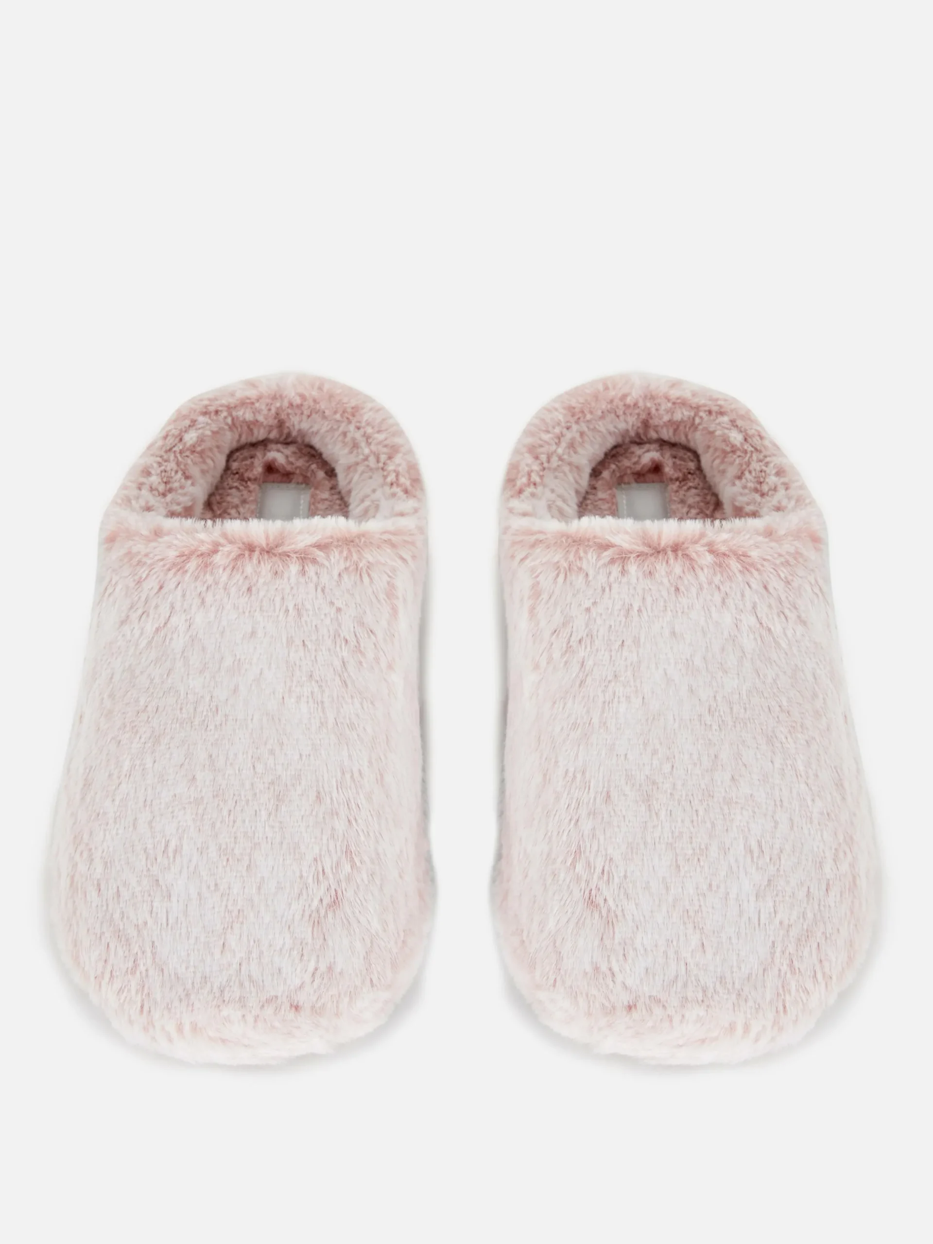 Hausschuhe|Primark Hausschuhe Aus Kunstfell Rosa