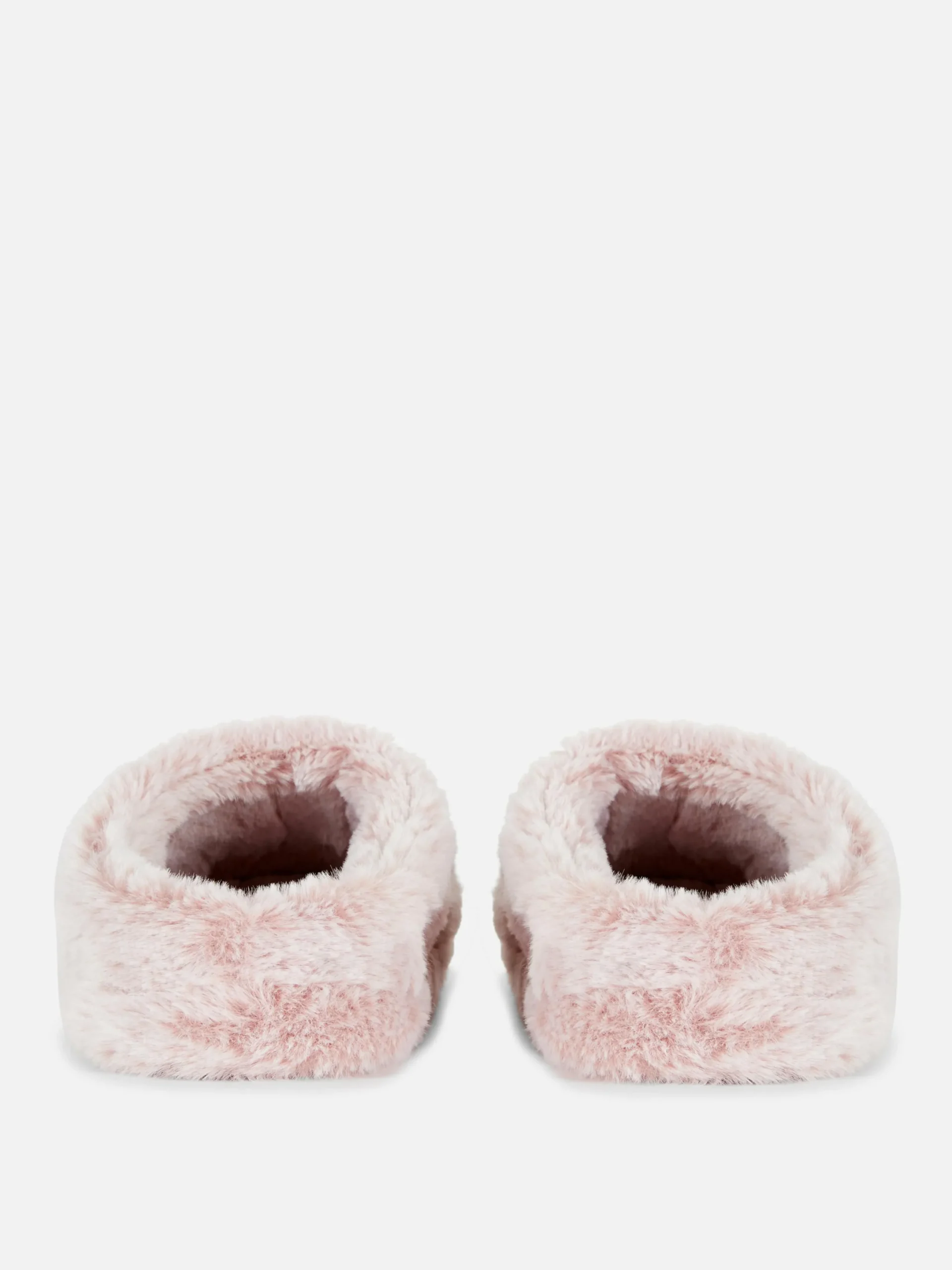 Hausschuhe|Primark Hausschuhe Aus Kunstfell Rosa