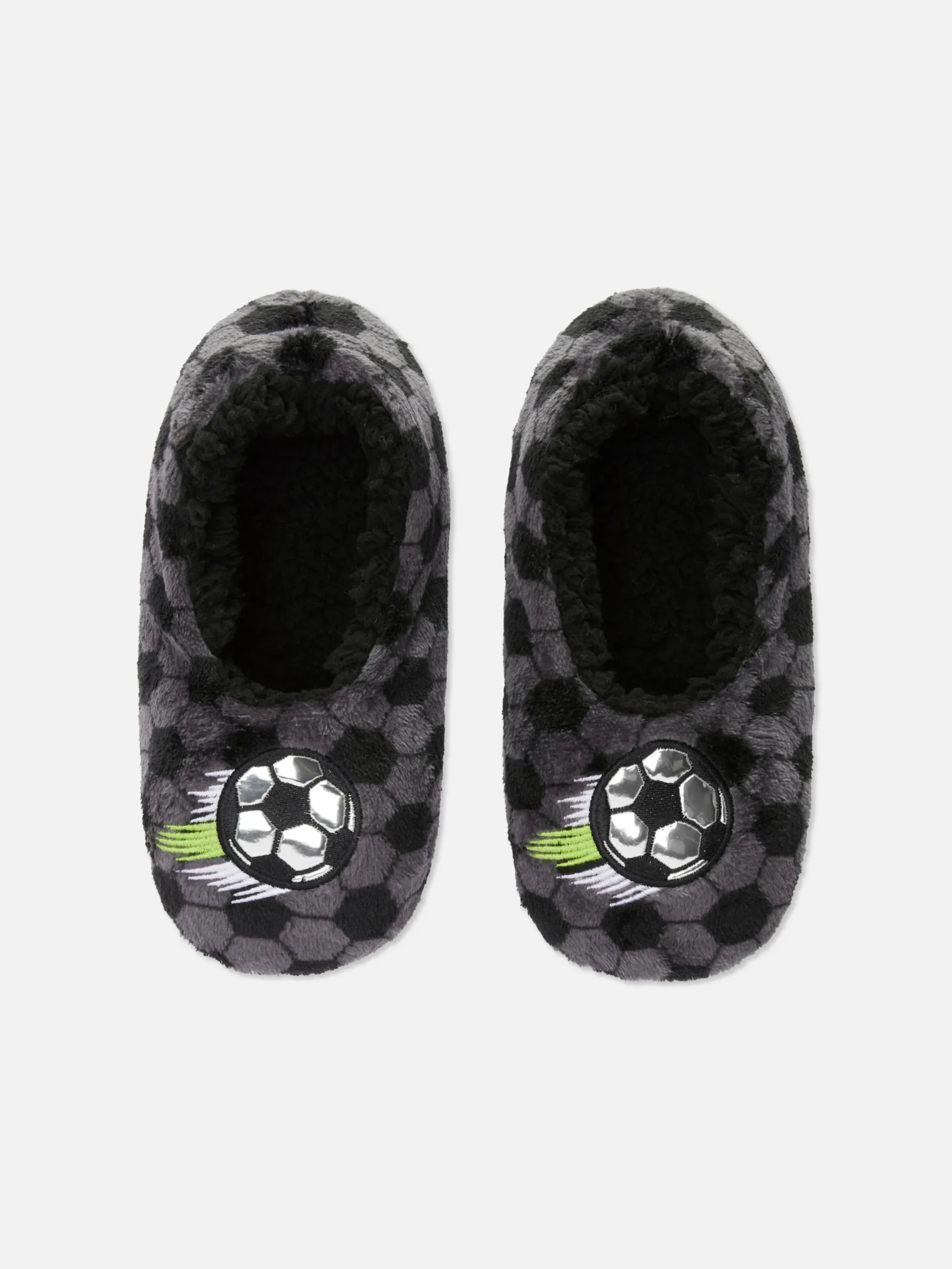 Socken|Primark Hausschuhe Im Fußball-Design Anthrazitfarben