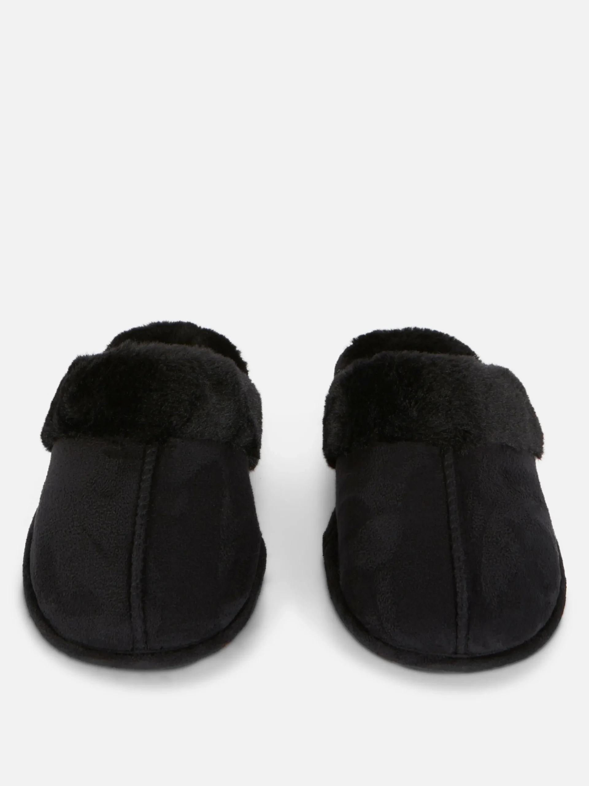 Loungewear|Hausschuhe|Primark Hausschuhe In Wildleder-Optik Schwarz