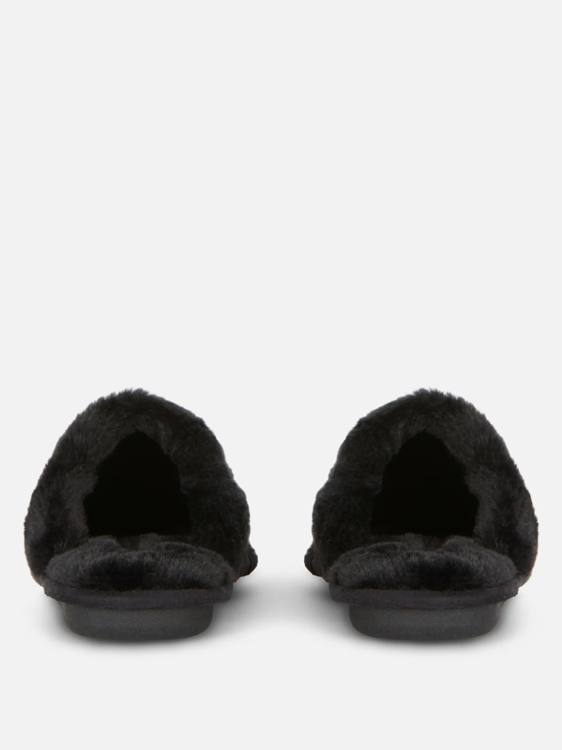 Loungewear|Hausschuhe|Primark Hausschuhe In Wildleder-Optik Schwarz