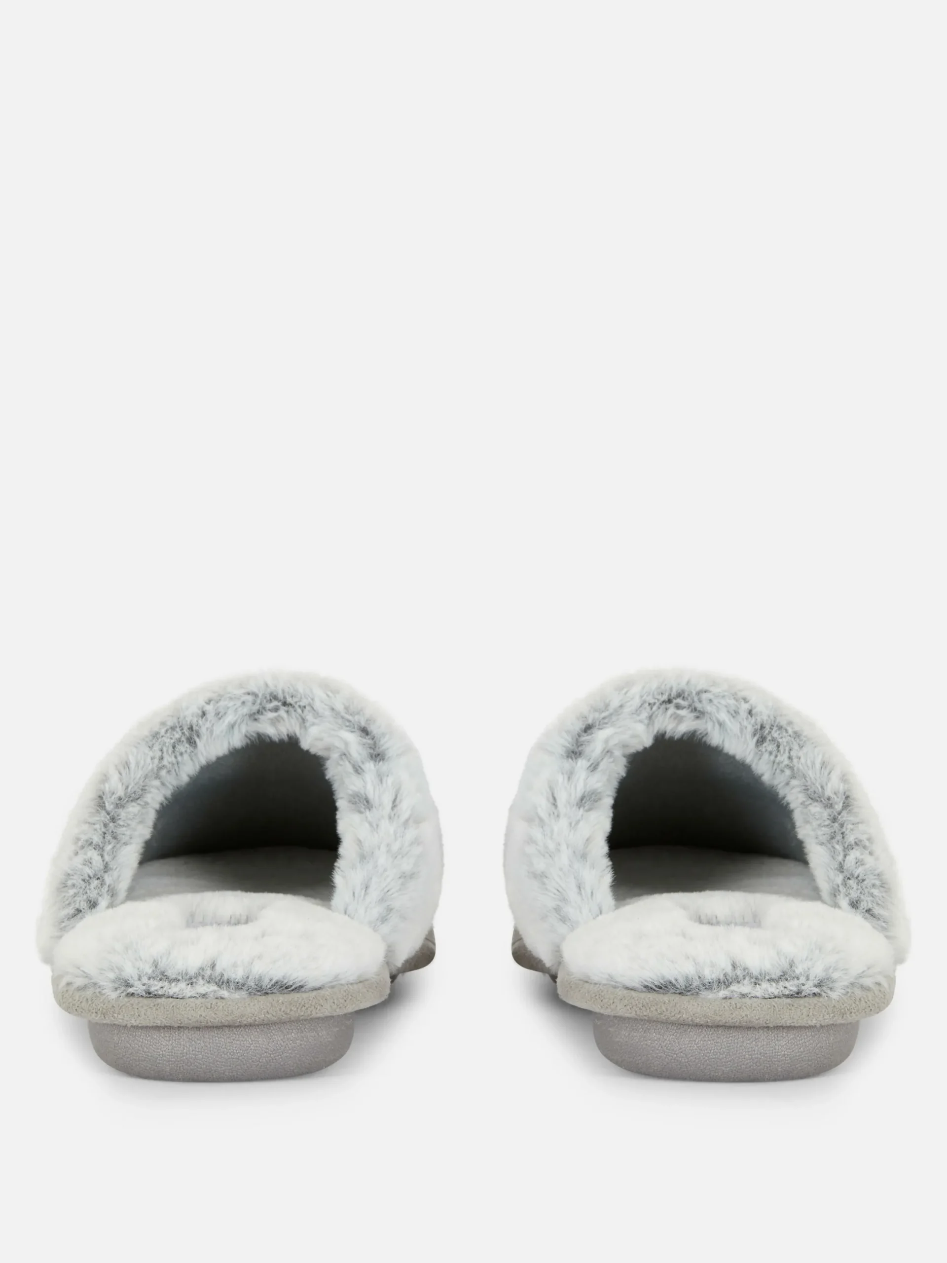 Hausschuhe|Hausschuhe|Primark Hausschuhe In Wildleder-Optik Hellgrau