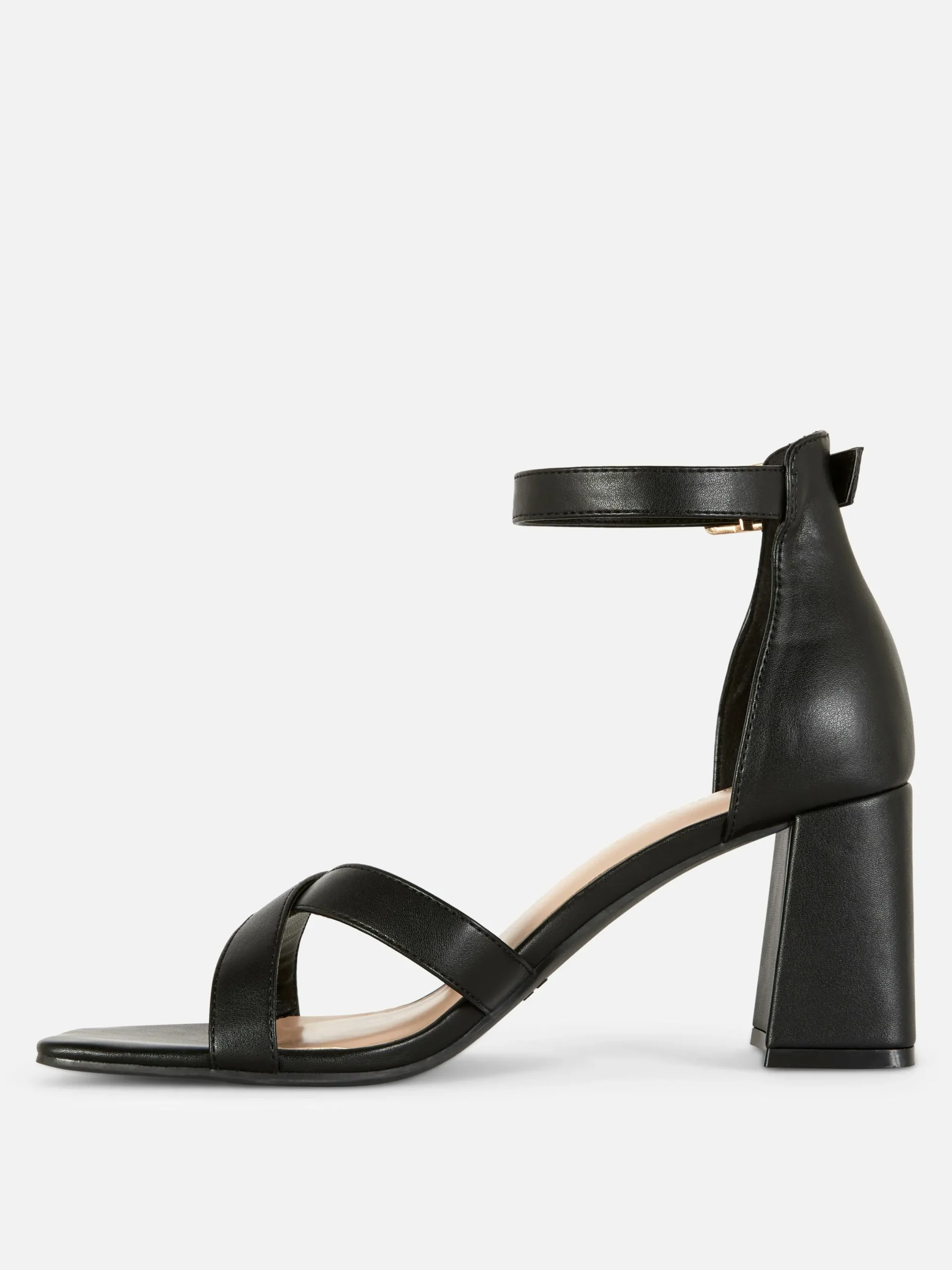 Heels|Primark Heels Mit überkreuztem Riemchen, Weite Passform Schwarz