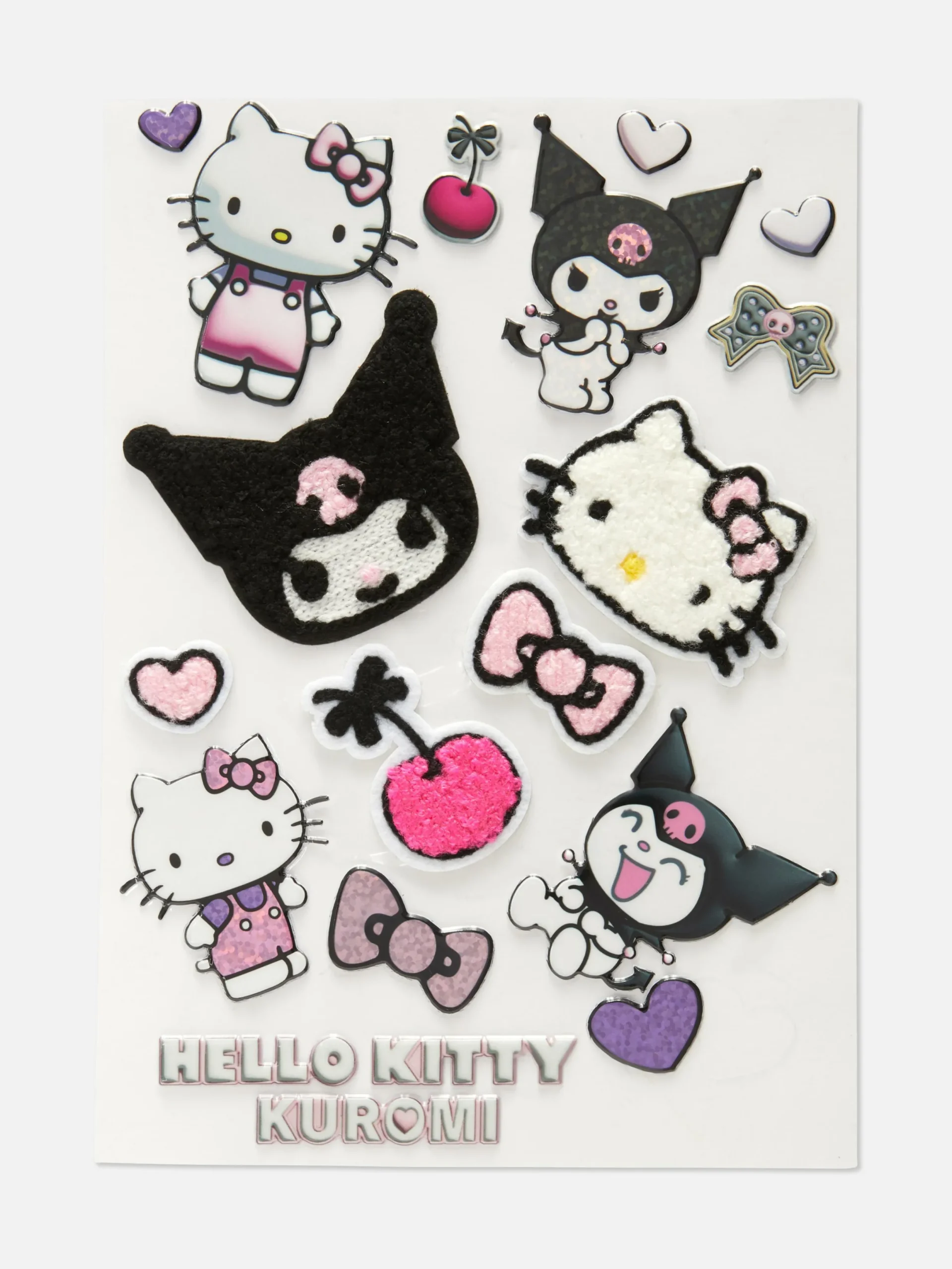 Basteln Und Handarbeiten|Primark „Hello Kitty And Friends“ Patch-Sticker Rot