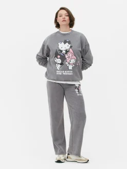 Hoodies Und Sweatshirts|Primark „Hello Kitty And Friends“ Sweatshirt Zum Kombinieren Anthrazitfarben