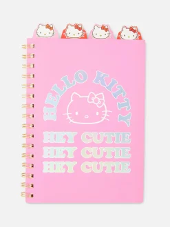 Notizbücher|Primark „Hello Kitty“ A5-Notizbuch Zum 50. Jubiläum Rot