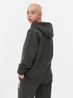 Hoodies Und Sweatshirts|Primark „Hello Kitty“ Hoodie Mit Charakter-Print Anthrazitfarben