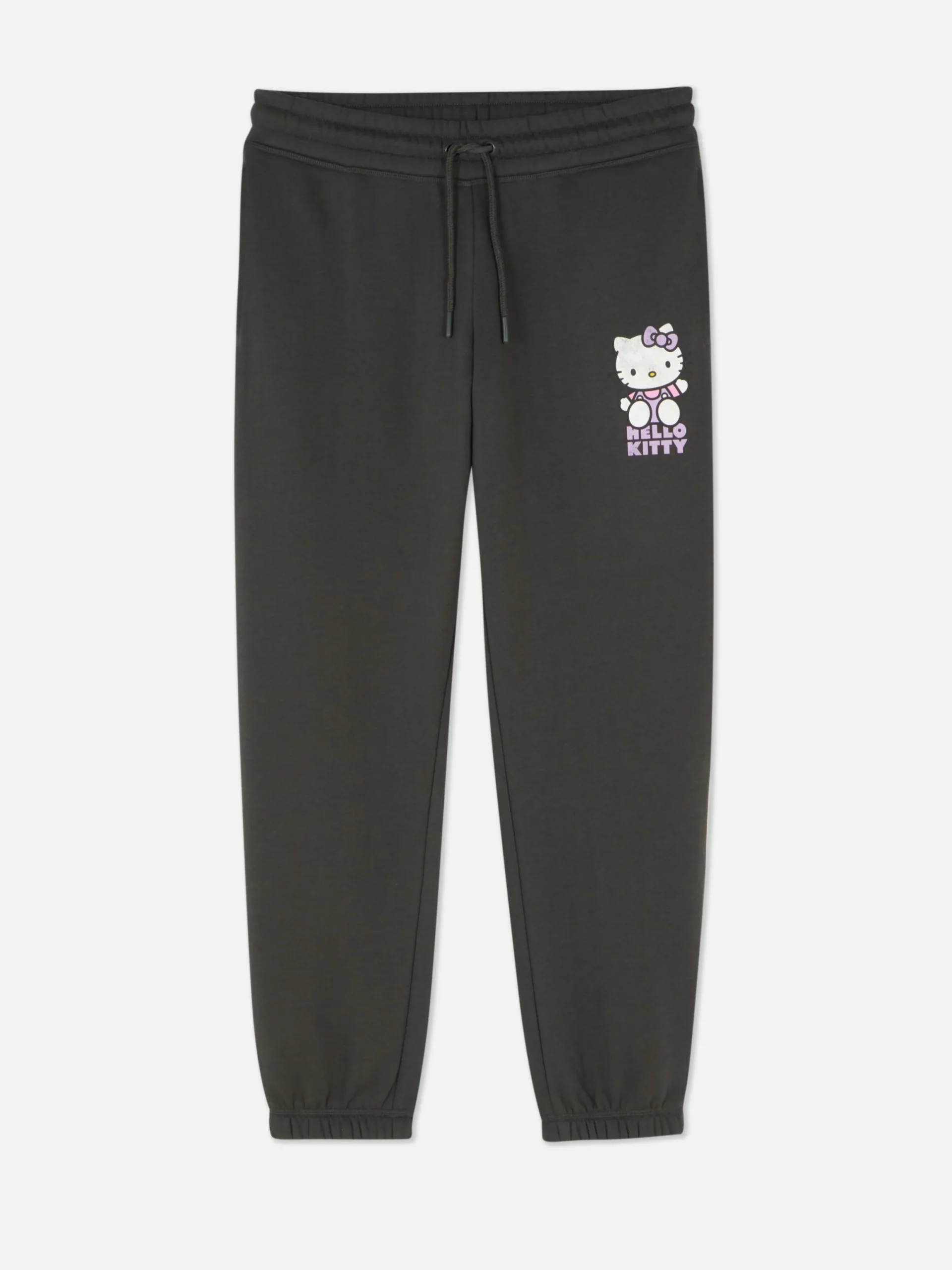 Jogginghosen|Primark „Hello Kitty“ Jogginghose Mit Bündchen Anthrazitfarben