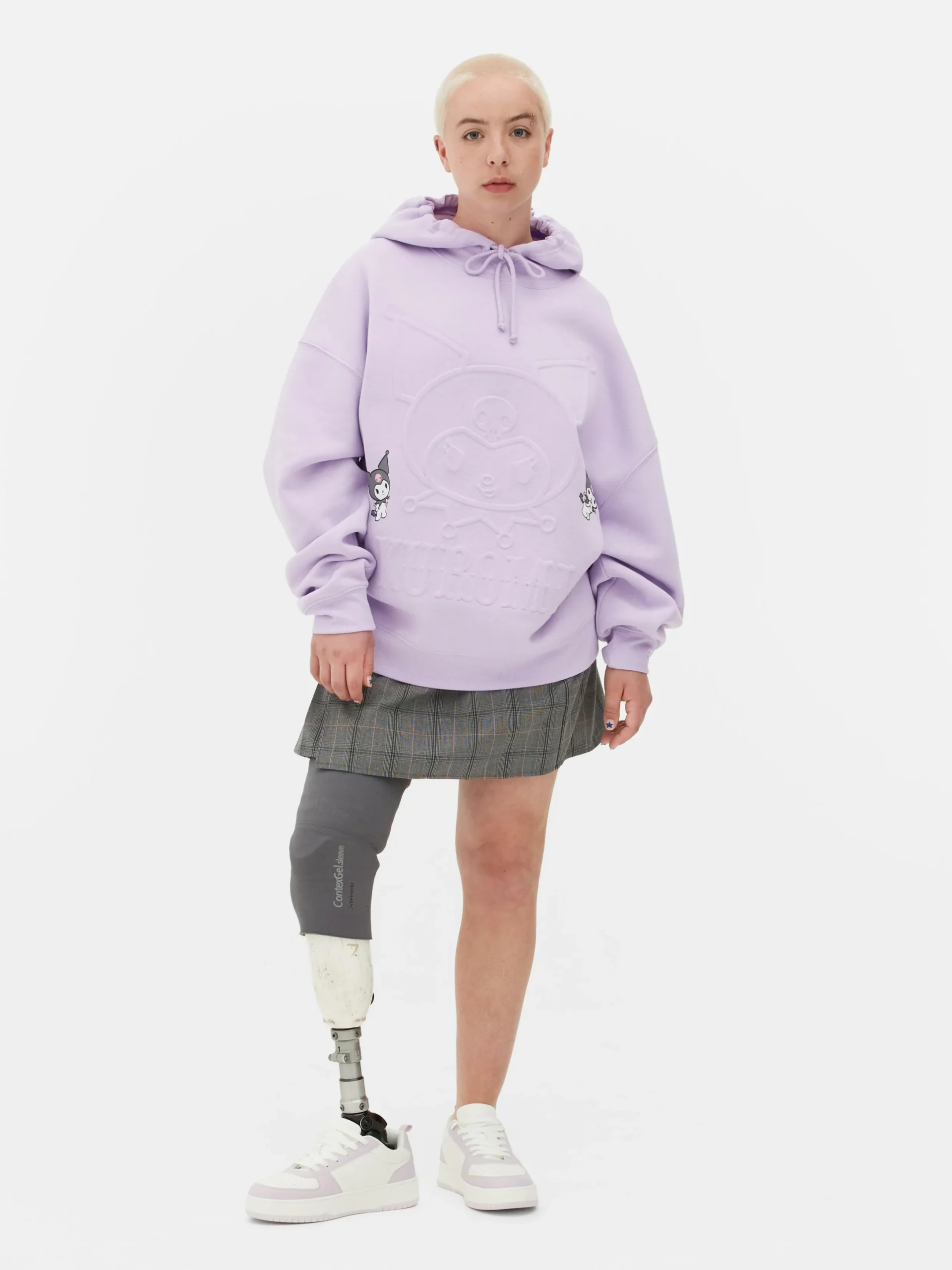 Hoodies Und Sweatshirts|Primark „Hello Kitty Kuromi“ Hoodie Lilafarben