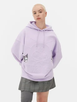 Hoodies Und Sweatshirts|Primark „Hello Kitty Kuromi“ Hoodie Lilafarben