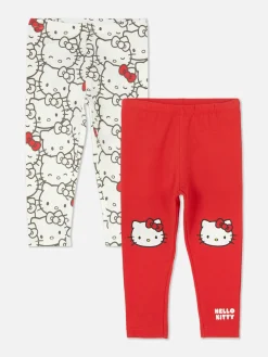 Hosen Und Leggings|Primark „Hello Kitty“ Leggings Zum 50. Jubiläum, 2er-Pack Rot