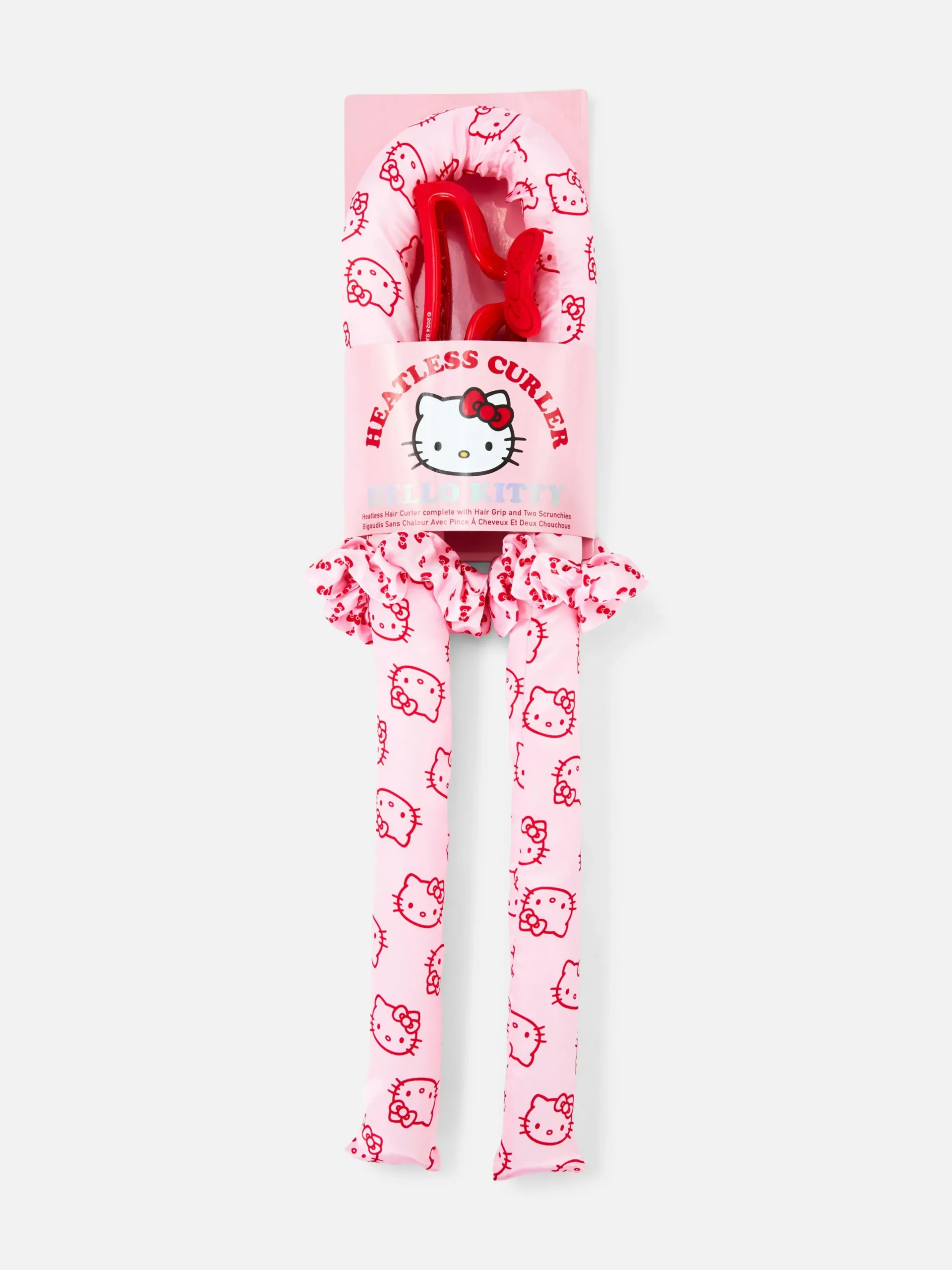 Hairstyling|Primark „Hello Kitty“ Lockenwickler-Set Ohne Hitze Rosa