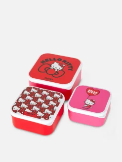 Koch- Und Backutensilien|Primark „Hello Kitty“ Snackboxen, 3er-Pack Rot