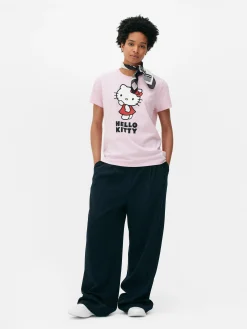 Tops Und T-Shirts|Primark „Hello Kitty“ T-Shirt Mit Grafik Rosa