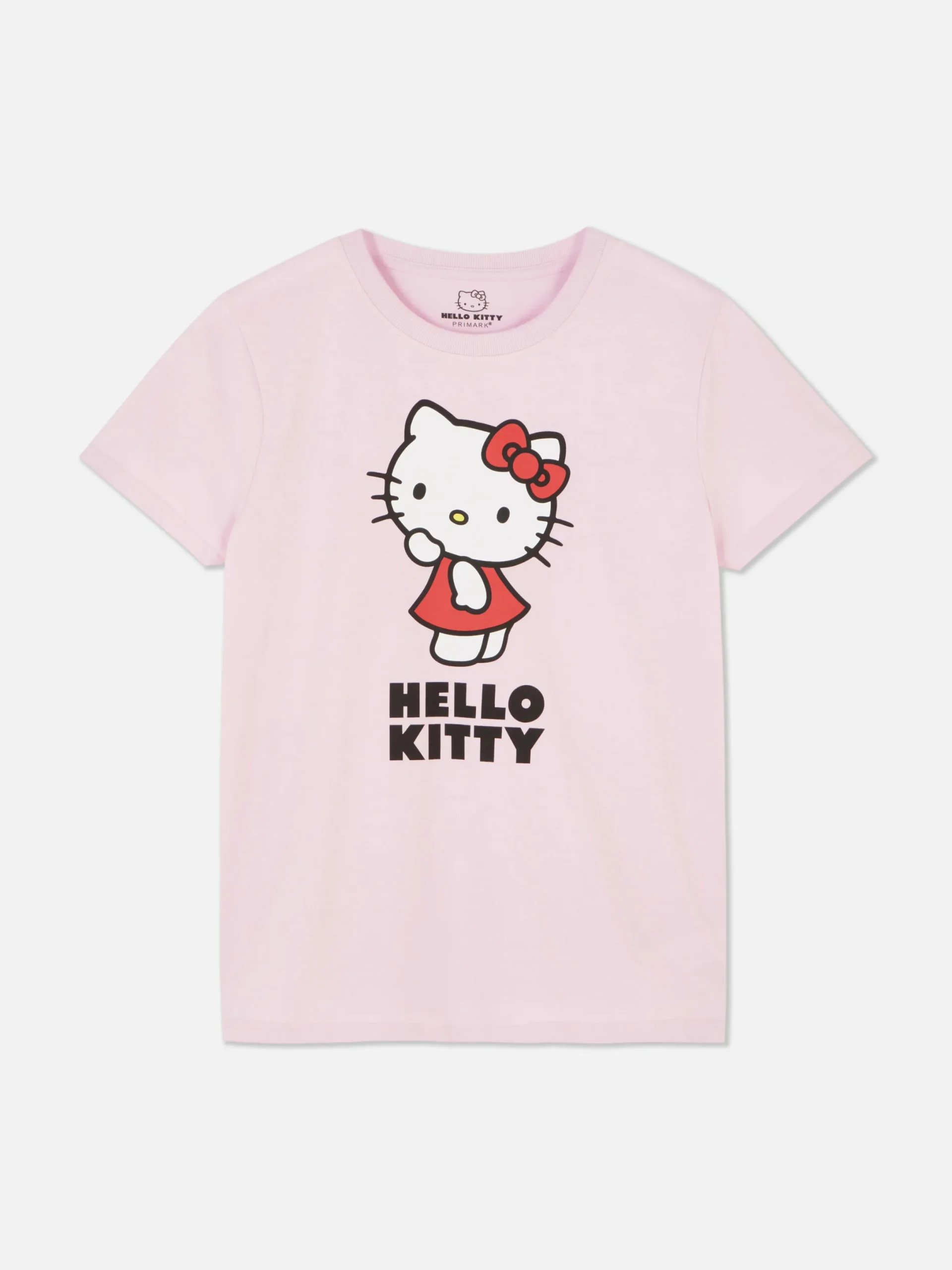 Tops Und T-Shirts|Primark „Hello Kitty“ T-Shirt Mit Grafik Rosa
