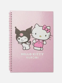 Notizbücher|Primark „Hello Kitty Und Kuromi“ A4-Notizbuch Rot
