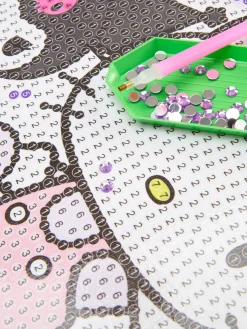 Basteln Und Handarbeiten|Primark „Hello Kitty Und Kuromi“ Kunststein-Bastelset Rot