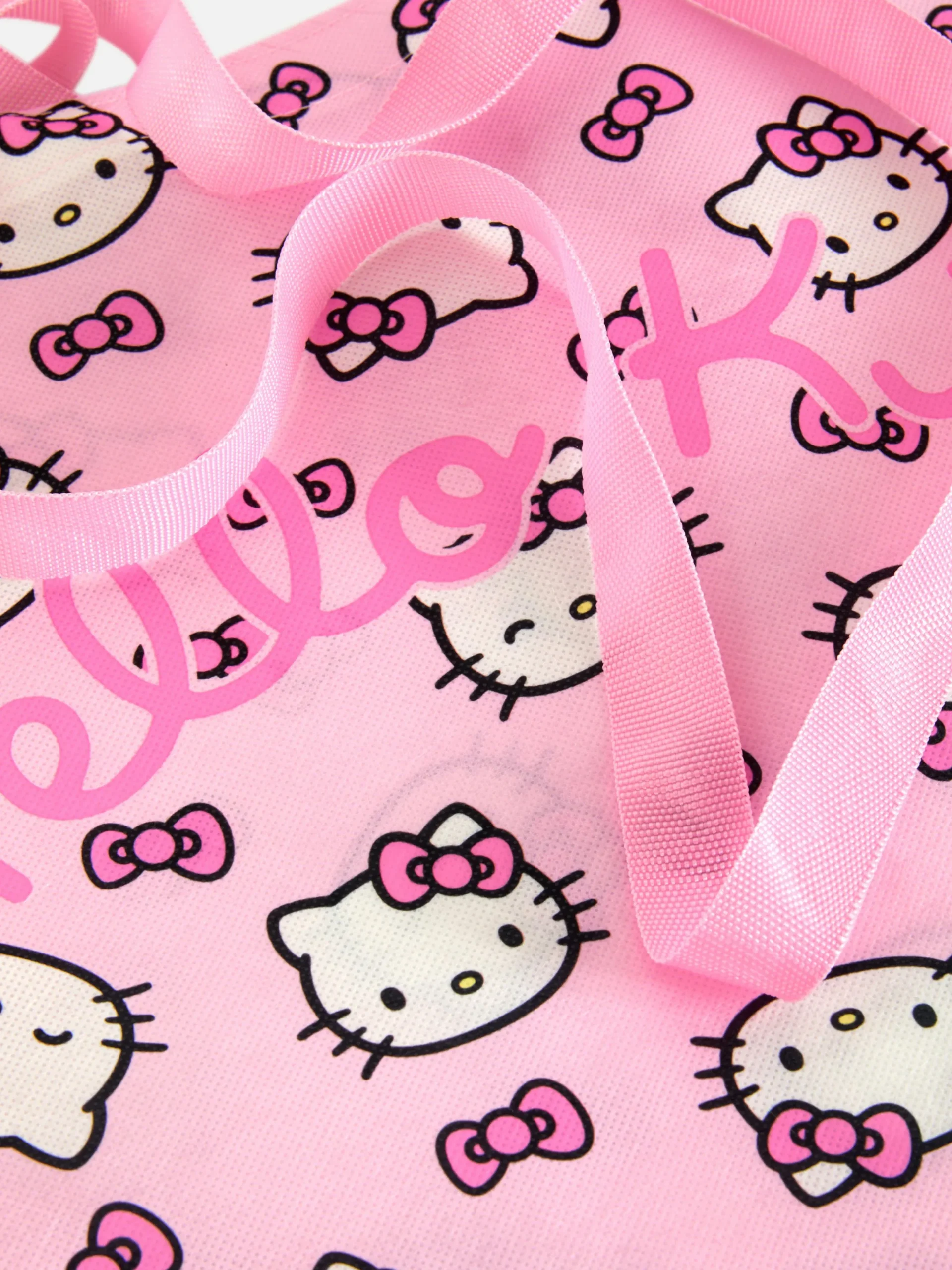 Reiseaccessoires|Primark „Hello Kitty“ XL-Tragetasche Rosa